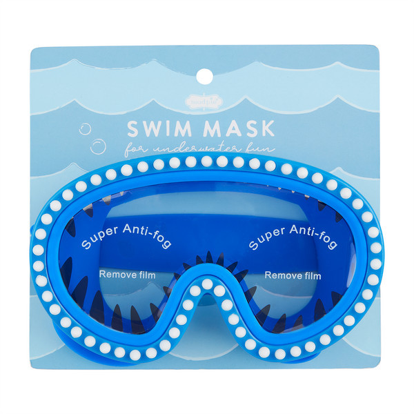 Mud Pie Blue Boy Goggle Masks | Plastic | Mud Pie