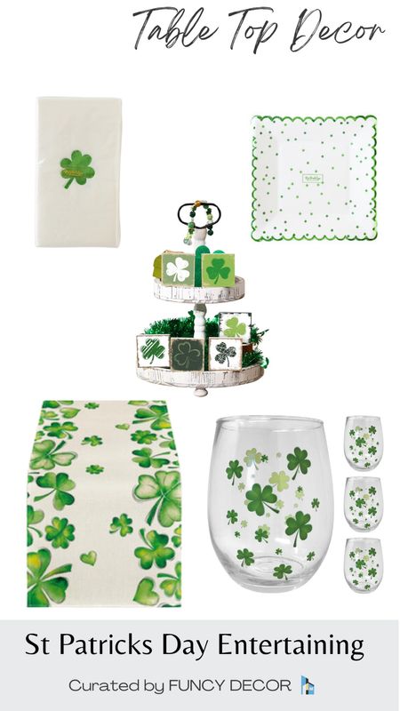 May the luck of the Irish be with you as you entertain with these festive finds!

#LTKparties #LTKSeasonal #LTKhome