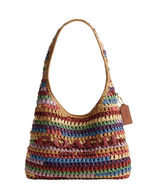 Brooklyn Medium Multi Straw Shoulder Bag 28 | Macy's