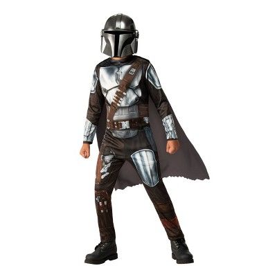 Kids' Star Wars: The Mandalorian Halloween Costume Jumpsuit with Accessories | Target