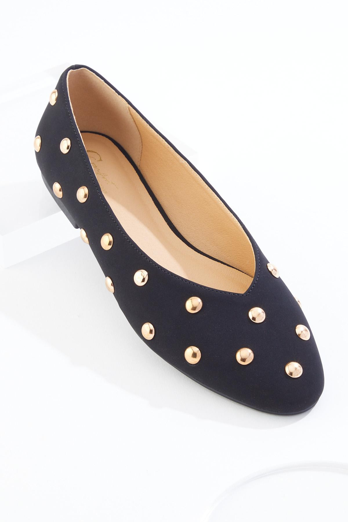 Dome Stud Ballet Flats | Cato Fashions