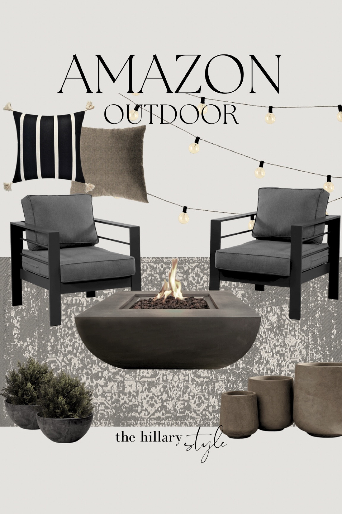 Amazon Outdoor

Amazon, Amazon Home, Amazon Find, Spring Decor, Found It On Amazon, Amazon Home Decor, Organic Modern, Patio Furniture, Modern Home, String Lights, MCM, Throw Pillows, Outdoor Pillows, Outdoor Rug, Faux Outdoor Plants, Modern Home Decor, Outdoor Decor, Accent Chairs, Outdoor Firepit, Patio Furniture, Coffee Table Outdoor, Outdoor, Planter, Planters, Black Accents, Black Accents, Neutral Home Decor

#LTKSeasonal #LTKFind #LTKstyletip