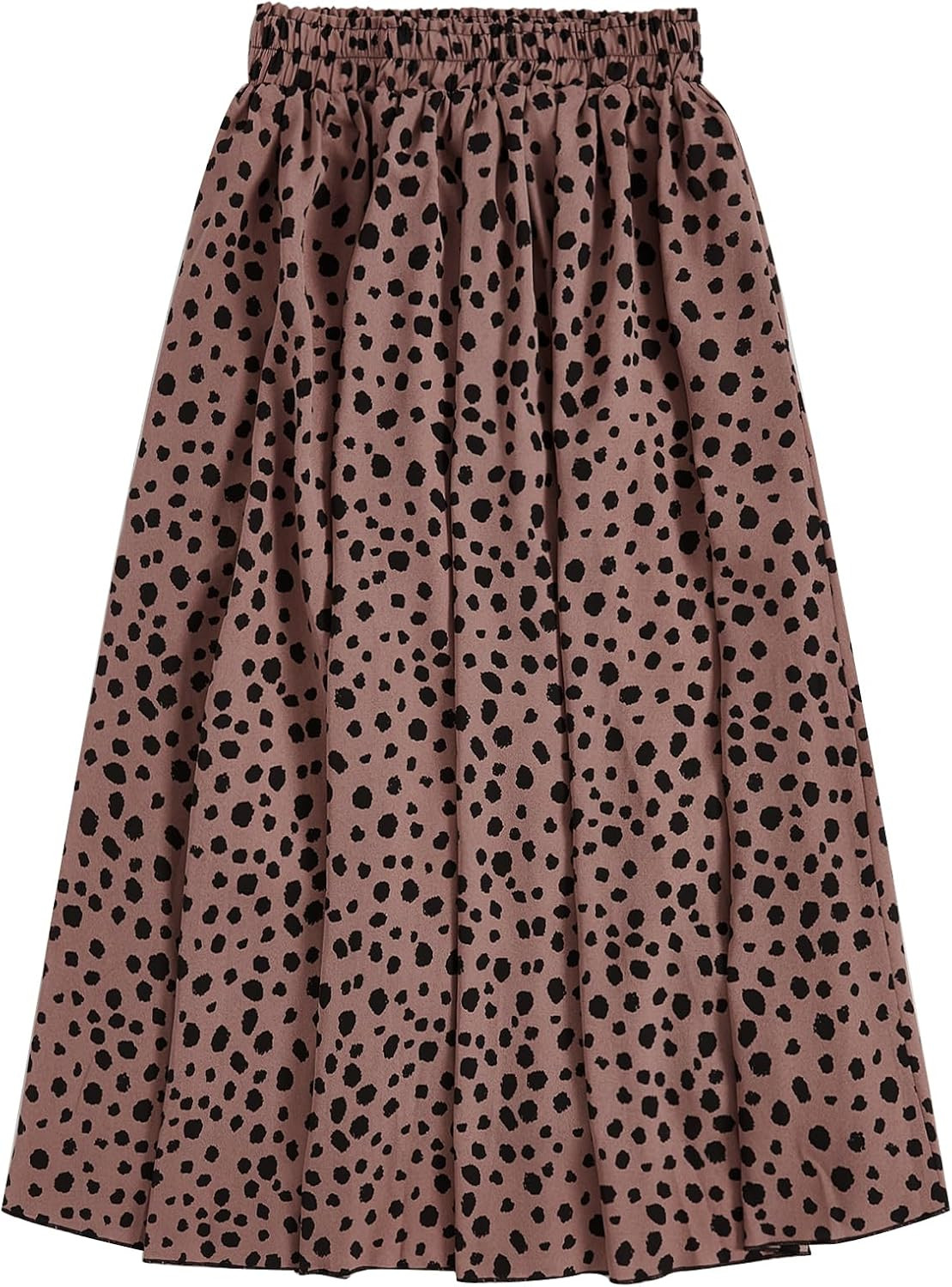 Milumia Women's Vintage Floral Printed A Line High Waist Flare Flowy Summer Midi Skirts | Amazon (US)