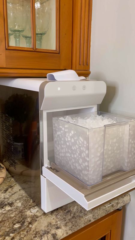 Coupon code not necessary for Amazon. Just clip the coupon by checking the box. Loving this GEVI nugget ice maker! It’s beautiful as well. Perfect for summer fun! #gevi #nuggetice #cocktails #icemaker #nuggeticemaker #summer 

#LTKhome #LTKFind #LTKfamily