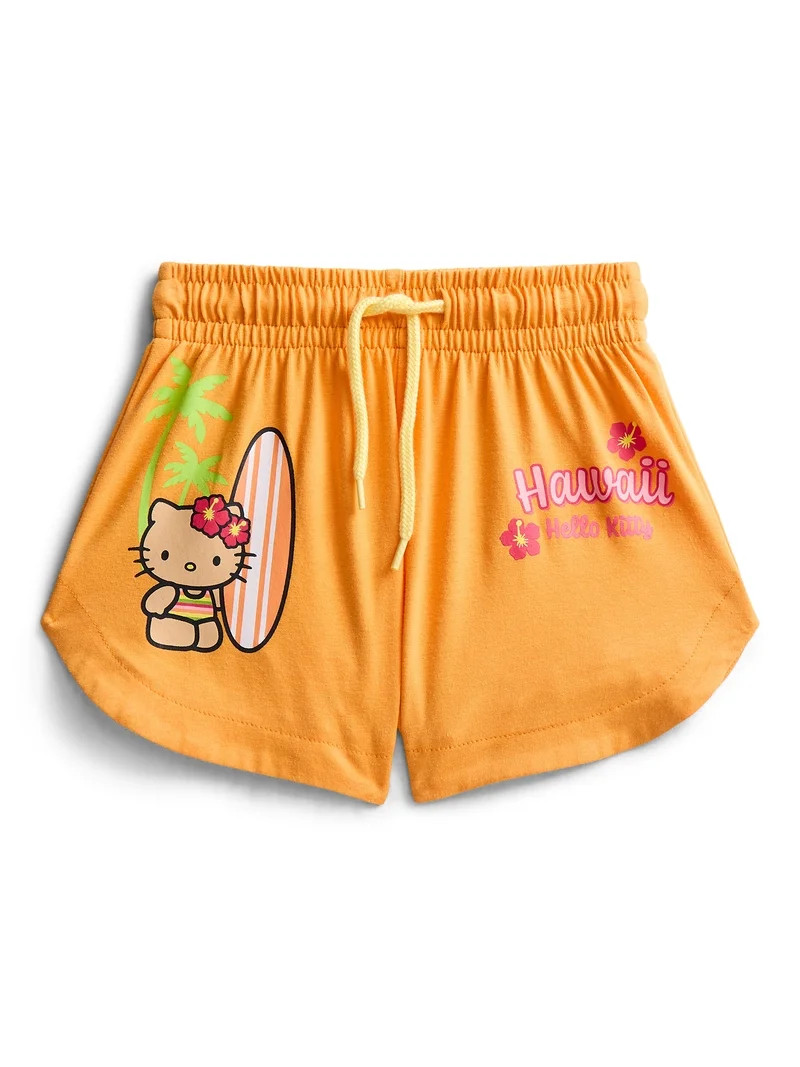 Hello Kitty Girls Graphic Shorts, Sizes XS-2XL | Walmart (US)