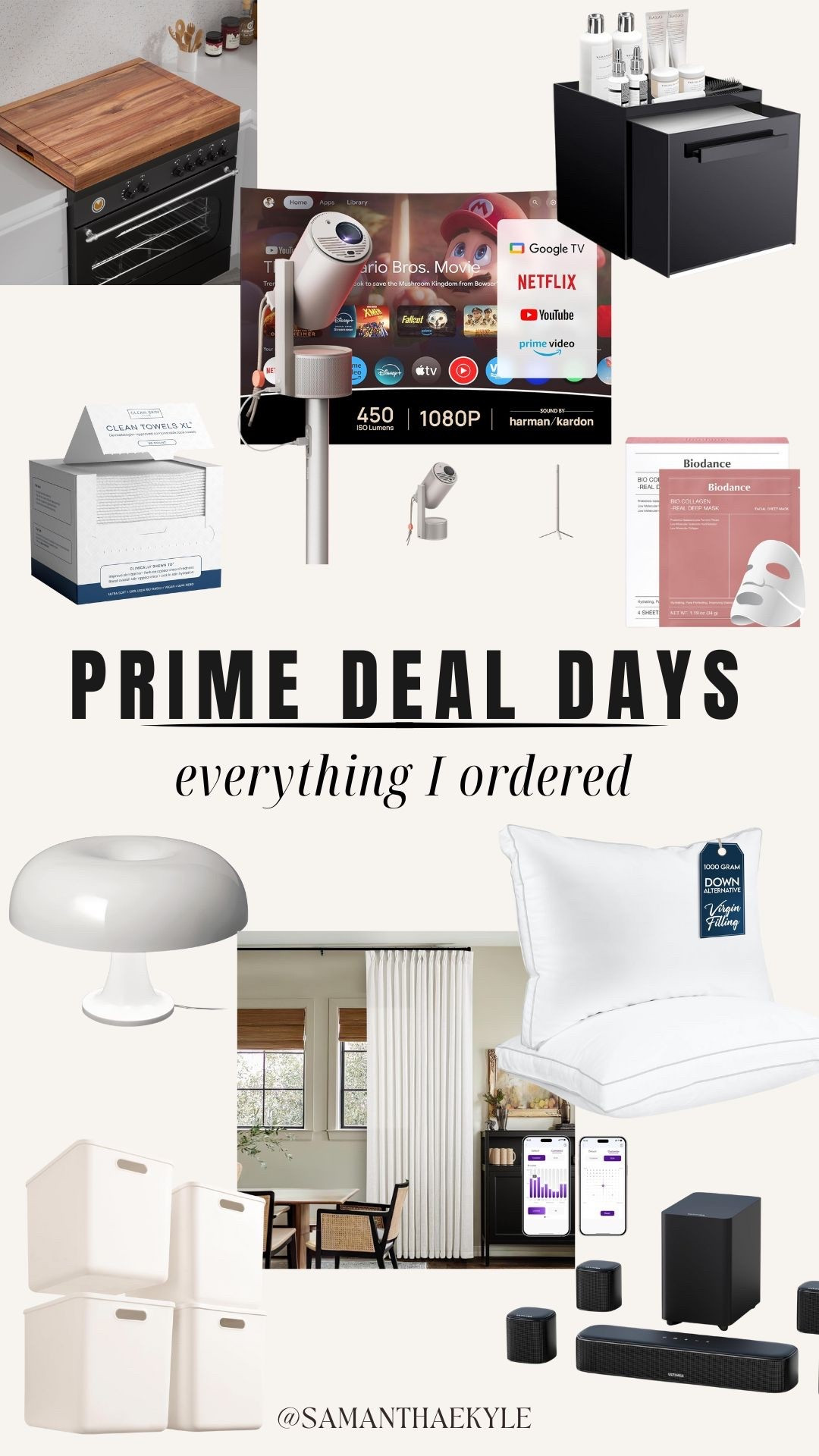 Prime Deal Days 🖤 rounding up everything I ordered today - from home must-haves to my skincare favorites. #primedaydeals #ltkhome #ltkfinds #amazonprimeday 

#LTKBeauty #LTKSaleAlert #LTKHome