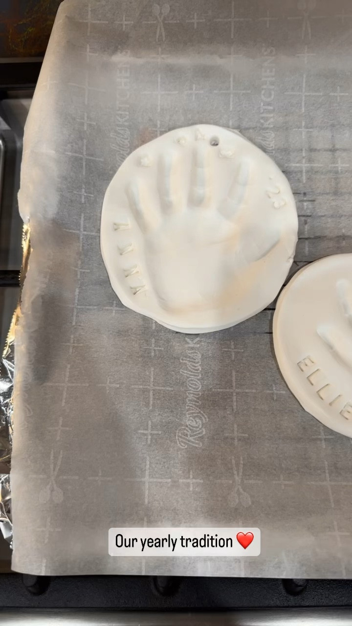 Handprint ornaments ❤️

#LTKSeasonal #LTKHoliday #LTKGiftGuide