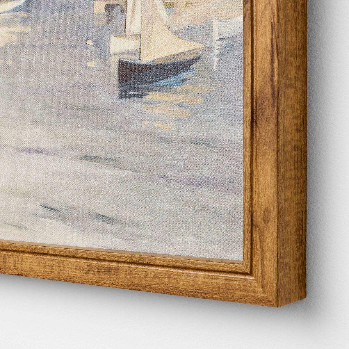 16"x12" Boats Framed Art - Threshold™ designed with Studio McGee | Target