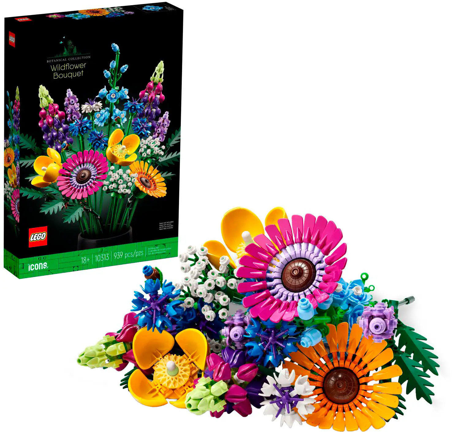 LEGO - Icons Wildflower Bouquet 10313 | Best Buy U.S.
