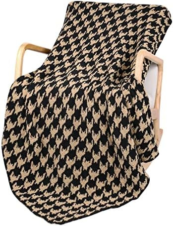 Fleece Throw Blanket for Couch,Soft Cozy Microfiber Reversible Fluffy Houndstooth Throw Blanket,5... | Amazon (US)