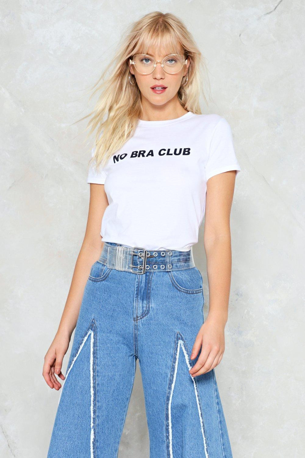 No Bra Club Tee | NastyGal (US & CA)