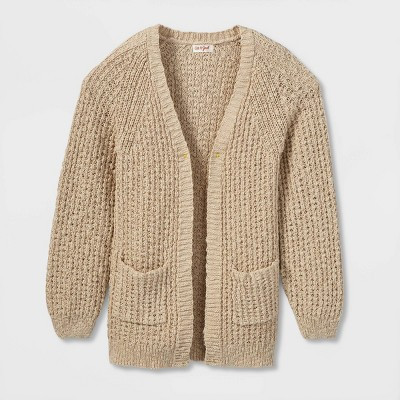 Girls' Long Open Cardigan - Cat & Jack™ | Target