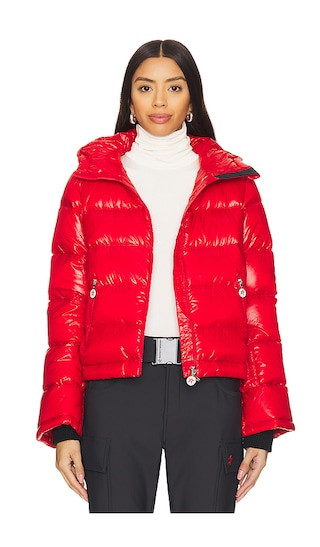 Polar Flare Jacket in Red | Revolve Clothing (Global)