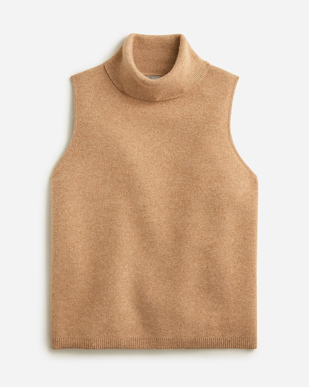 Cashmere mockneck sweater shell | J. Crew US