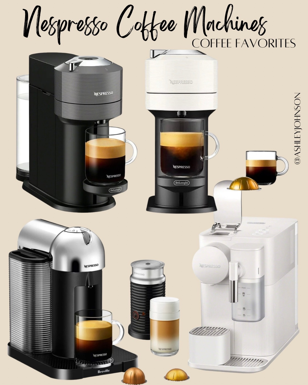@nespresso coffee bar favorites ☕️ #nespresso #coffeebar #coffeestation