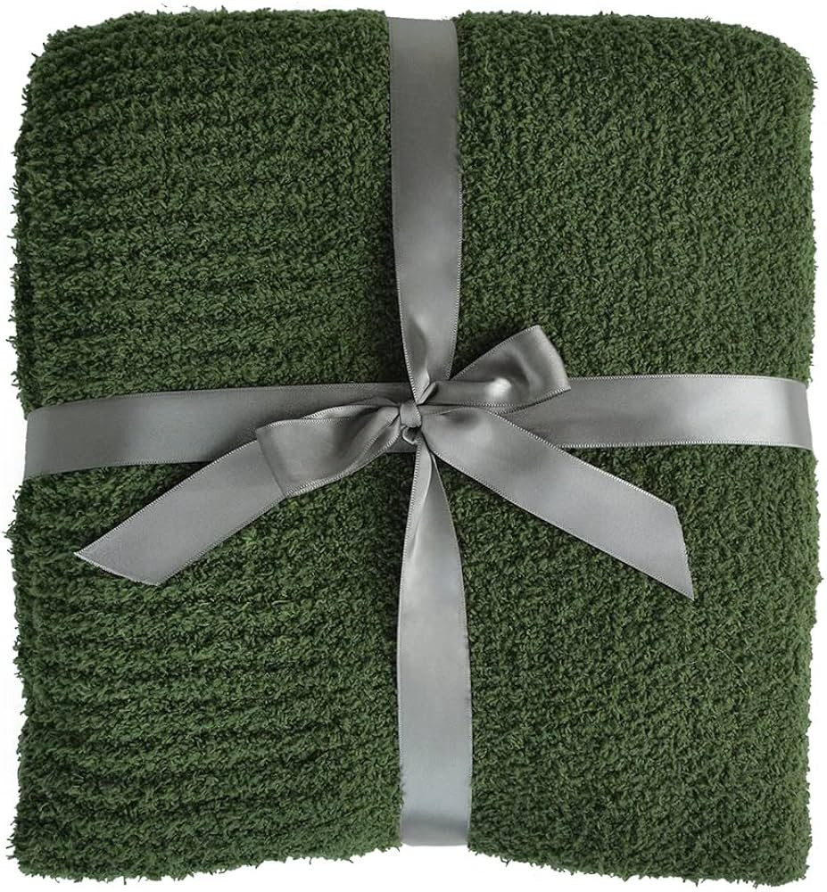 Knit Throw Blanket Super Soft Warm Blanket for Couch Lightweight Fluffy Blanket for Bed Sofa 50x6... | Amazon (US)