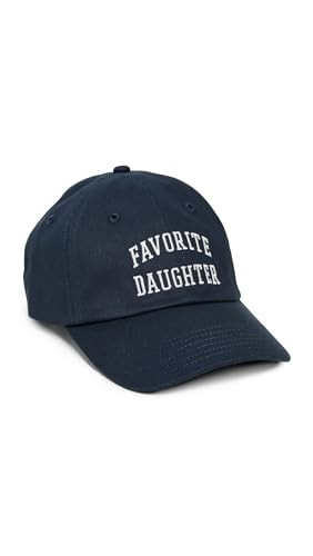 Favorite Daughter Women's All Caps Logo Baseball Cap, Navy, One Size | Amazon (US)