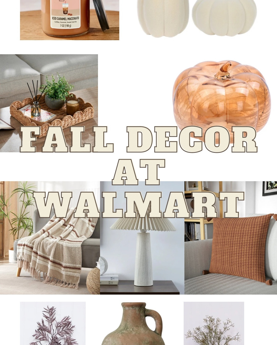 New fall decor available at Walmart 

#LTKSeasonal #LTKHome #LTKStyleTip