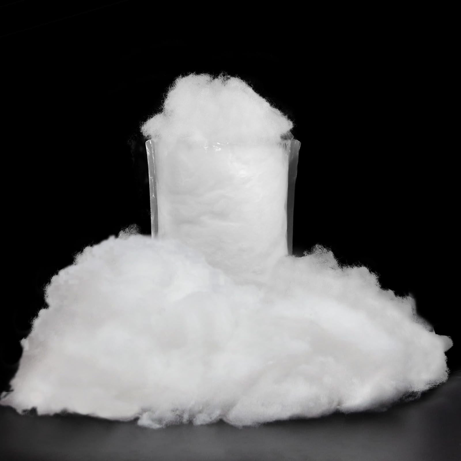 Christmas Fake Snow Decoration,7 Oz(1 Bag) White Artificial Snow Cotton Fluffy Fake Snow for Mant... | Amazon (US)