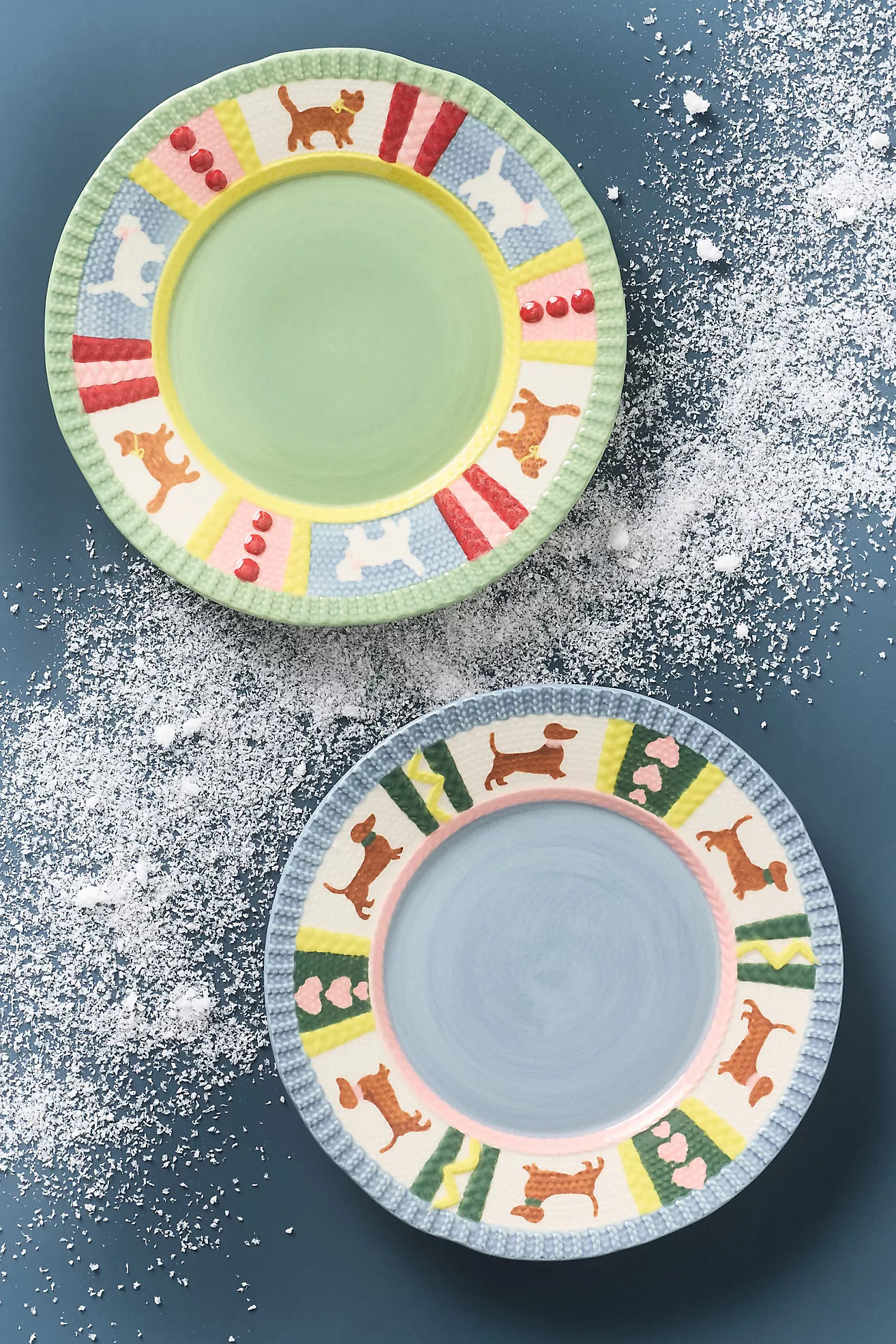 Mitten Stoneware Dessert Plate | Anthropologie (US)