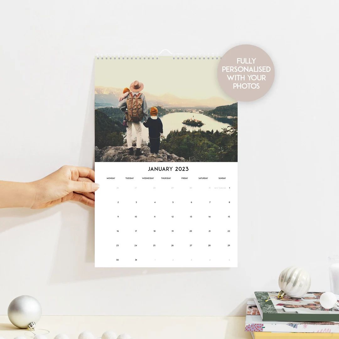 Personalised Wall Calendar | Photo Calendar | Photo Calendar | 2023 Calendar | Etsy (US)