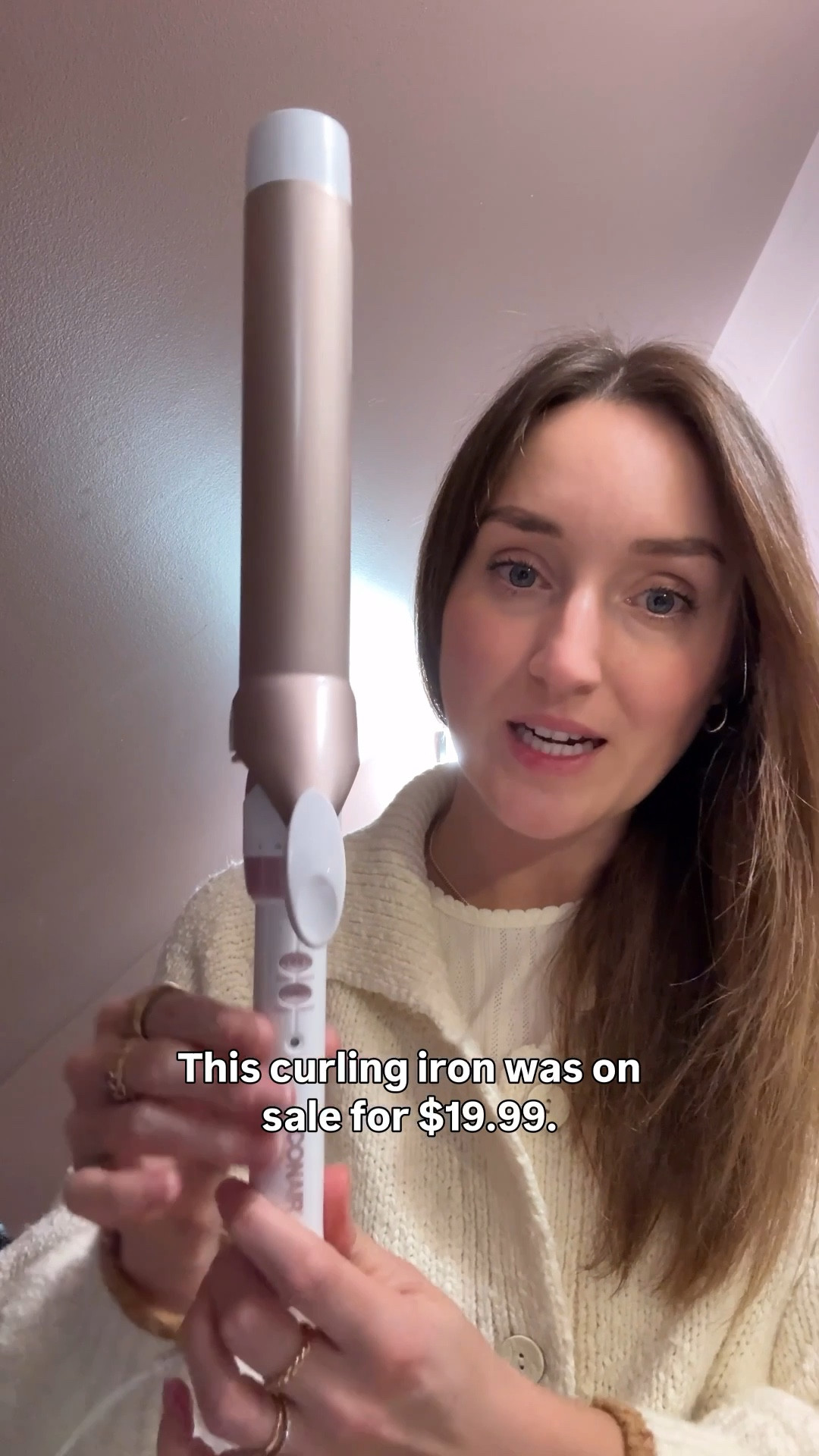 This is a great deal on a long barrel curling iron! I have the same brand for the 1.25 inch and I love it.