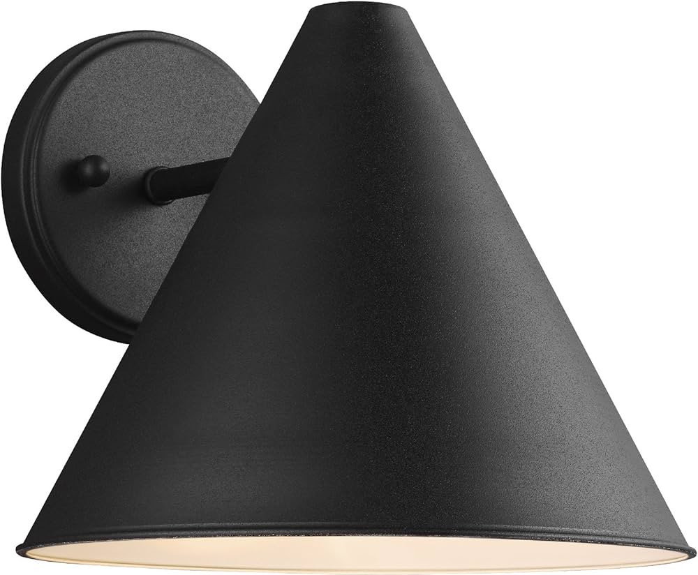 8538501-12 Crittenden One Outdoor Wall Lantern Outside Lighting, Black Finish | Amazon (US)