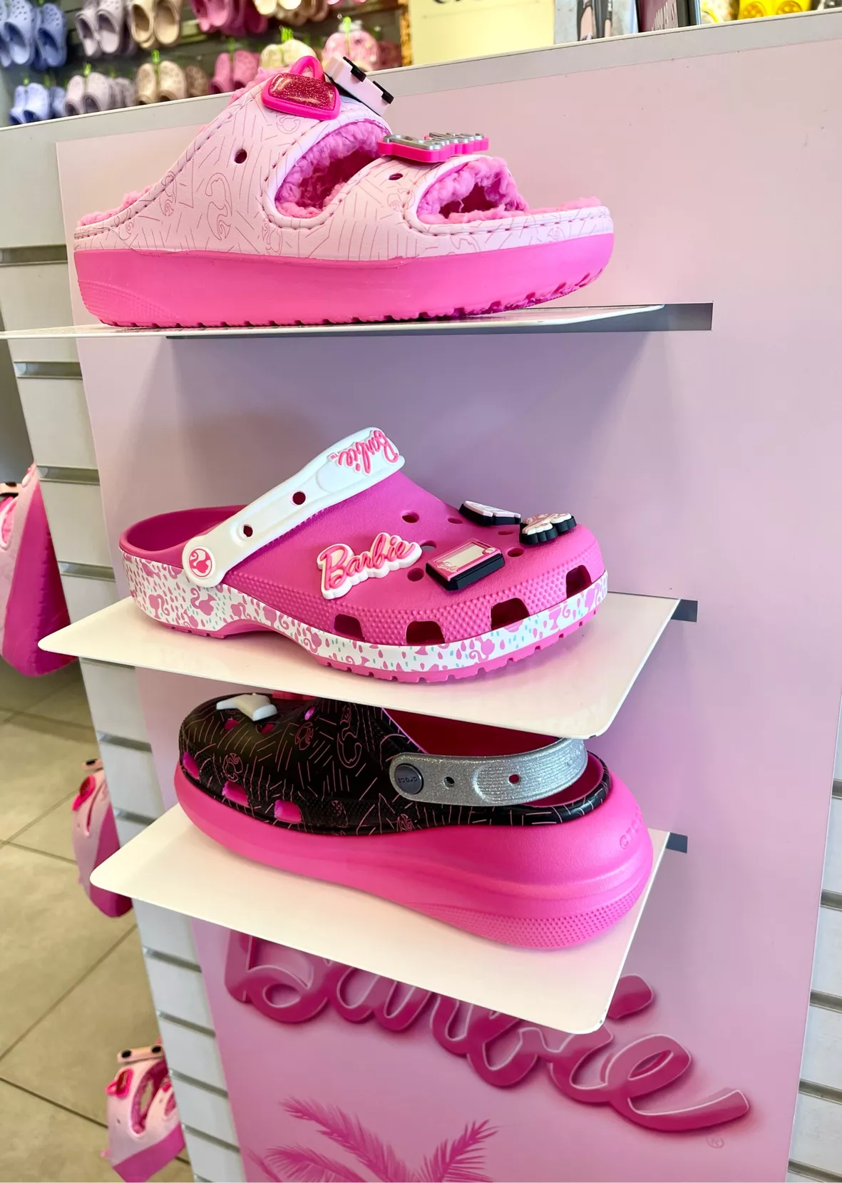 Crocs Barbie Cutie Crush Clog - Kids' - Free Shipping