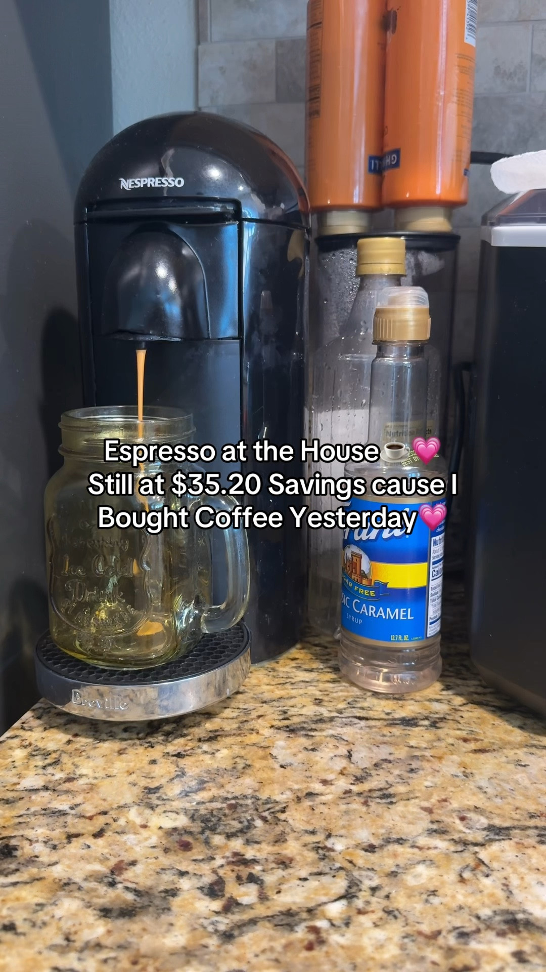 You know the vibes🤤☕️💗 #coffee #coffeeatthehouse #nespresso #espresso 

#LTKSaleAlert #LTKSummerEdit #LTKHome