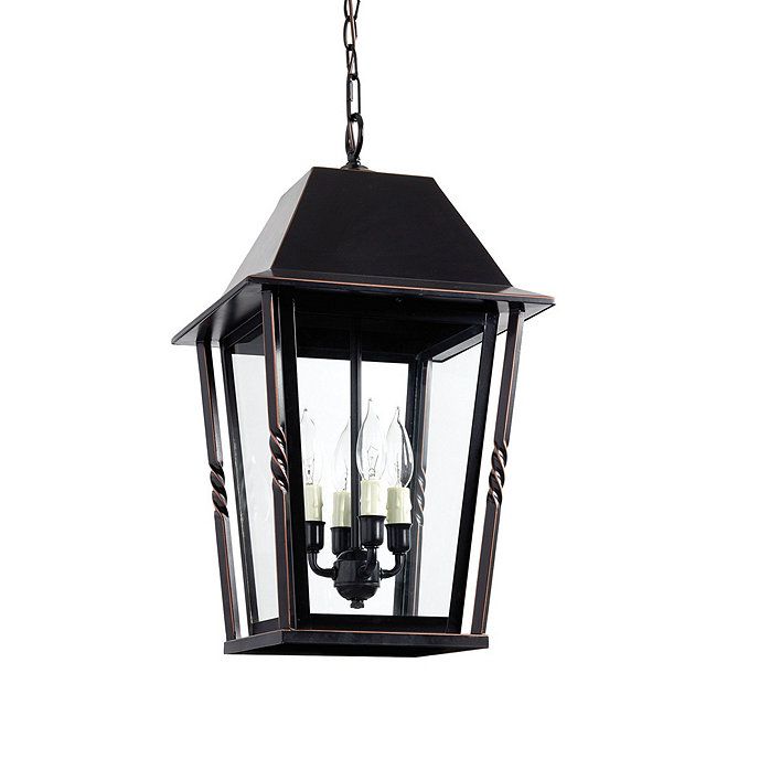 Audrey Oil Rubbed Bronze Pendant Outdoor Light Fixture | Ballard Designs, Inc.