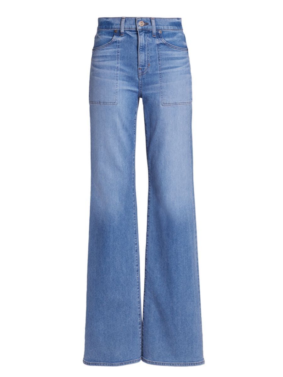 Crosbie Wide-Leg Jeans | Saks Fifth Avenue