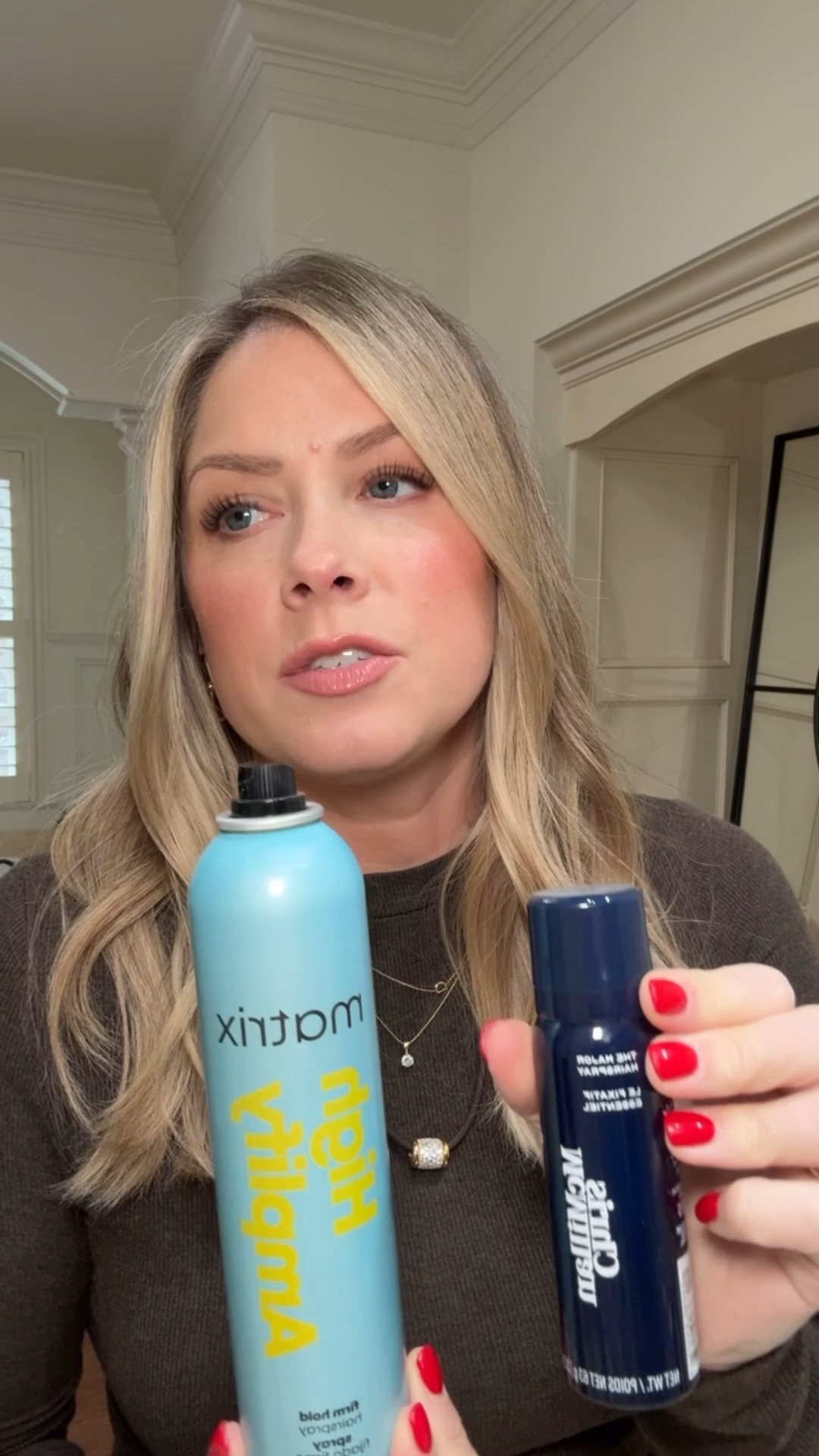 Two favorite firm hold hairsprays!  