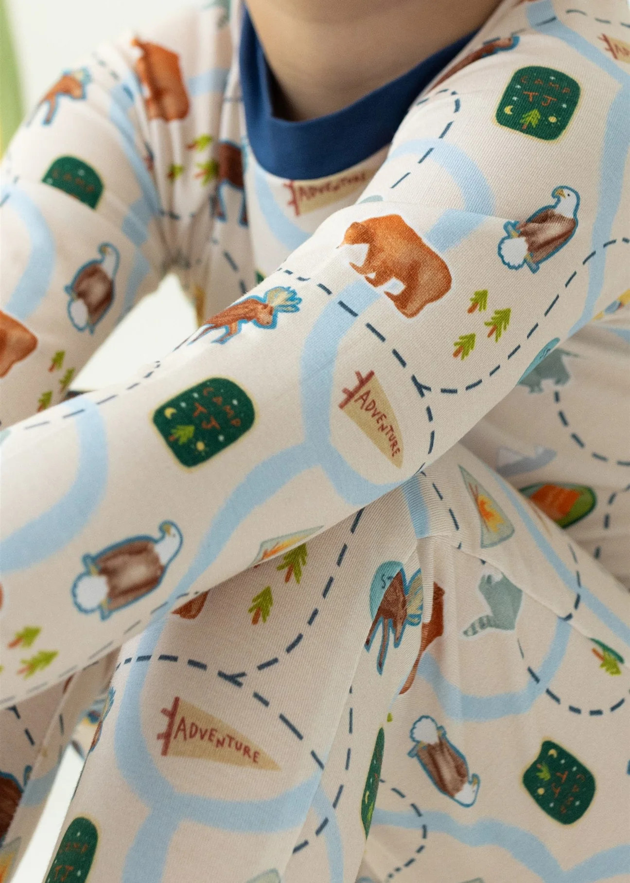 Camp TJ Two-Piece Pajamas | Tiny Jams