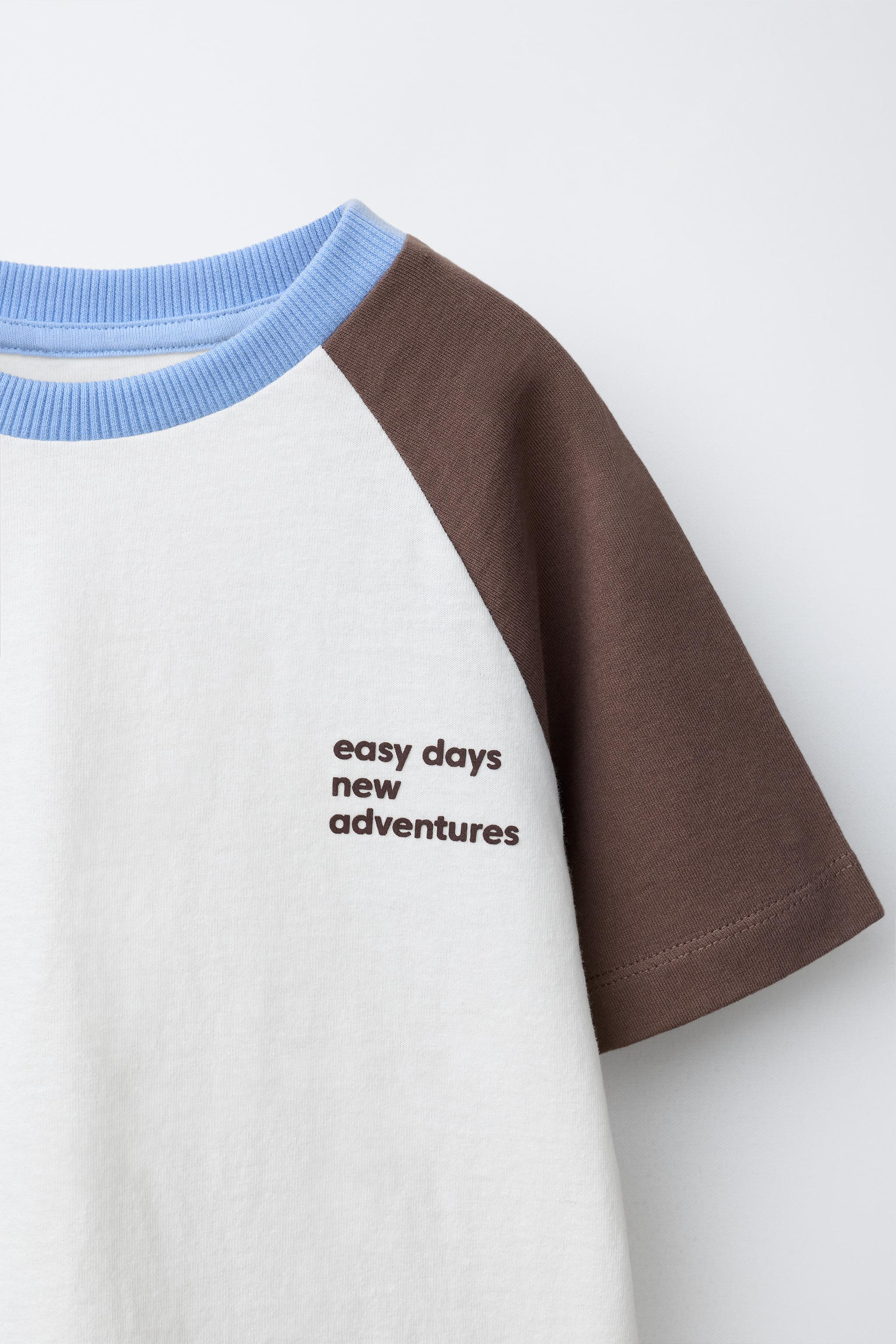 COLOR BLOCK JOGGING T-SHIRT AND SHORTS SET | Zara US