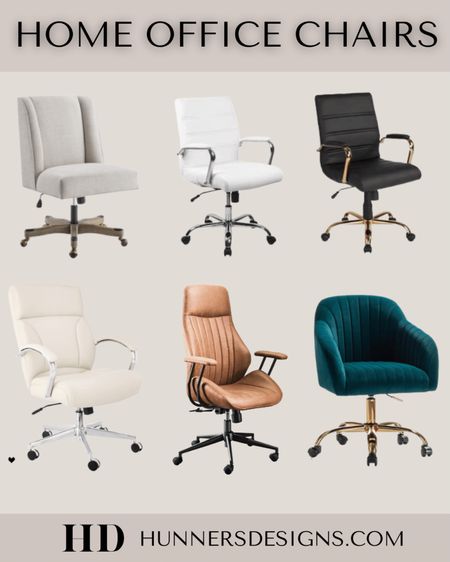 Home office chairs that are ergonomic in 2023! 

Not only are these office chairs cute, but comfy! I have the white office chair at the top and I love it. 

#officedecor #officechairs #wfh

#LTKstyletip #LTKhome #LTKFind