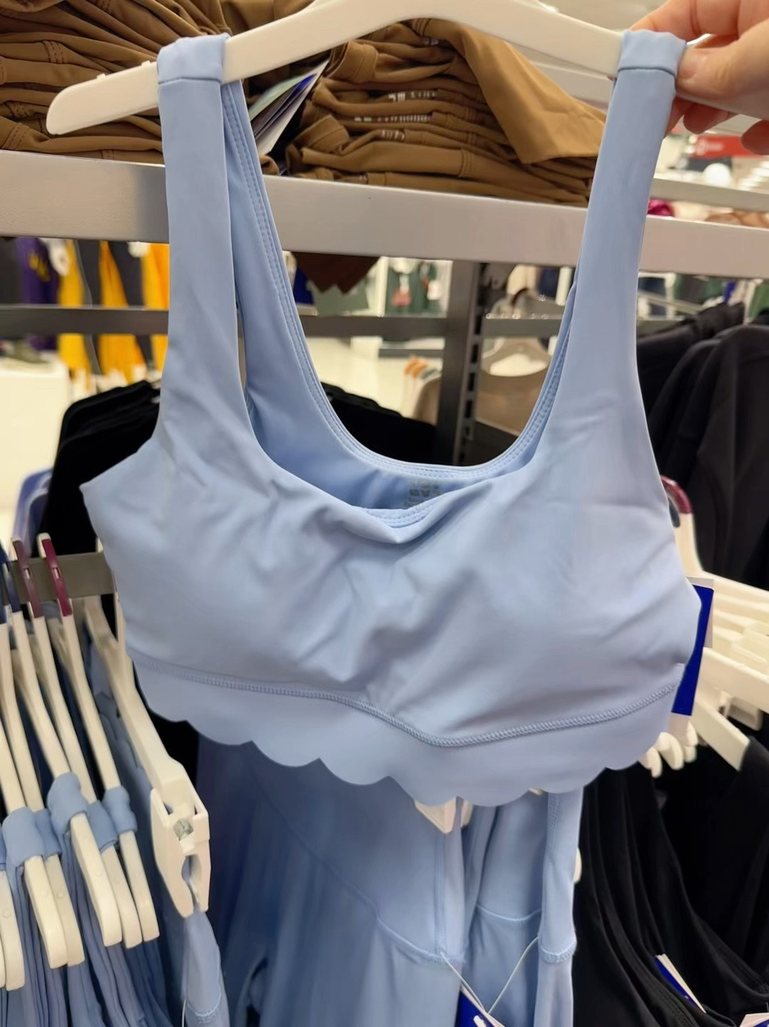 Cozy comfies for working out, working from home, traveling, or running errands! Such fun scalloped details just scream spring to me! 

#LTKActive #LTKTravel #LTKFitness