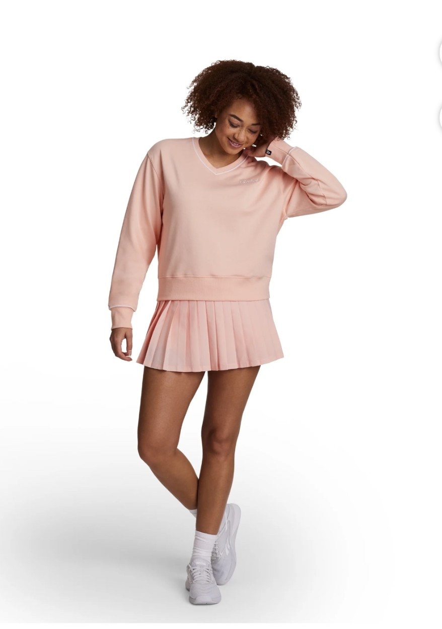 Reebok tennis skirt separates in the cutest spring colors for under $50!! 

Perfect for working out, errands or just being cute around the house. 

#LTKMidsize #LTKfitnessgoals