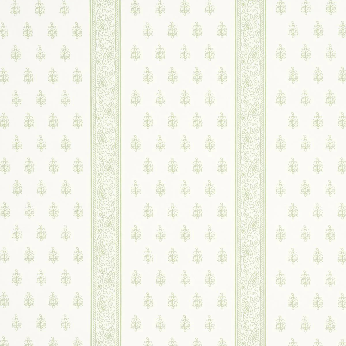 Schumacher Katsura Stripe Ii Leaf Wallpaper | DecoratorsBest