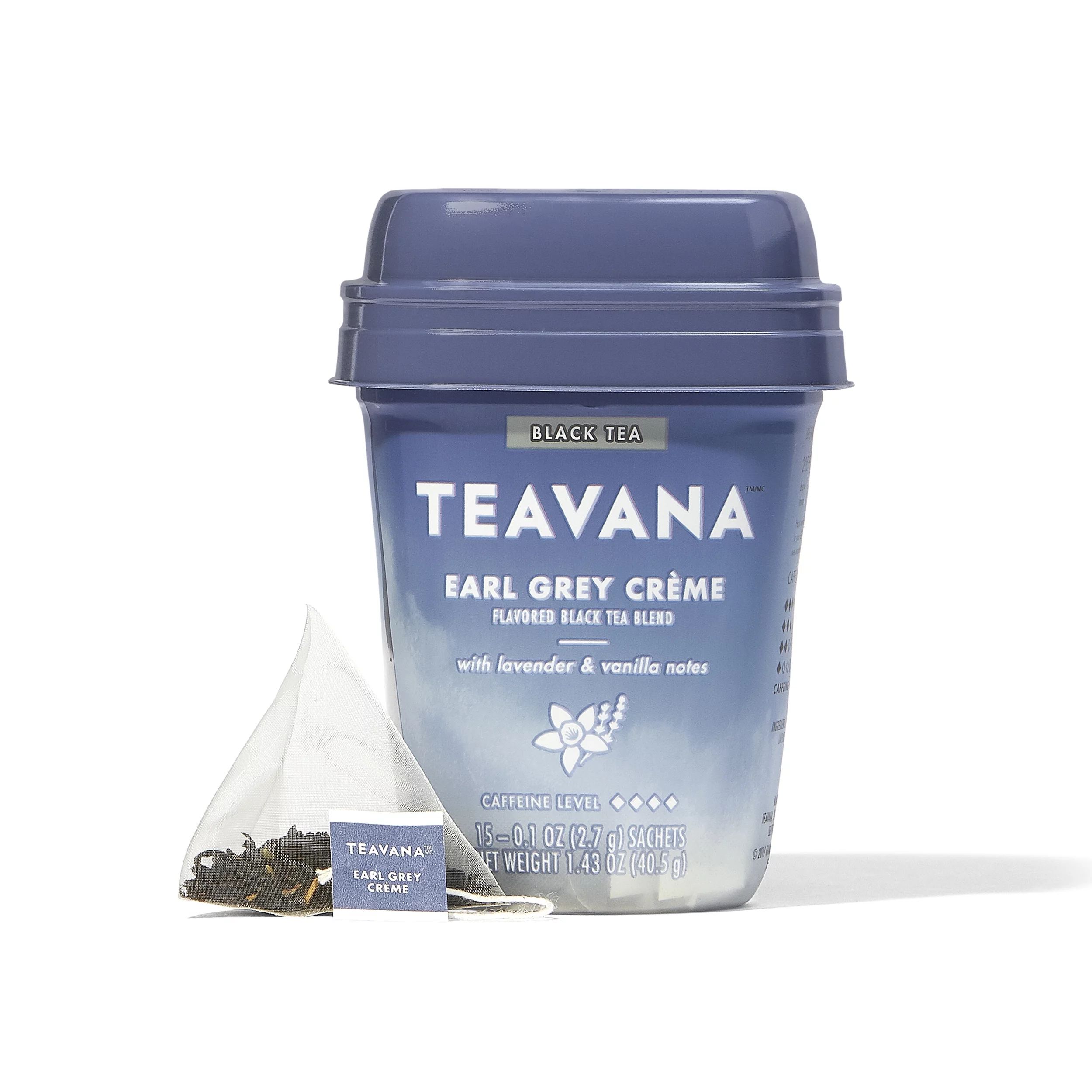 Teavana Earl Grey Creme Flavored Black Tea Blend, Tea Bags, 15 Ct | Walmart (US)