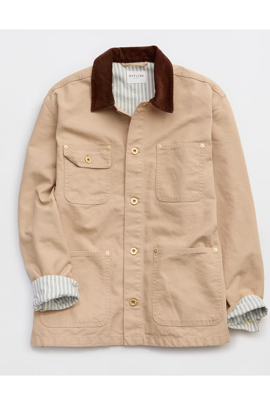 OFFLINE By Aerie Chore Jacket Women's Koko Brown M | Aerie