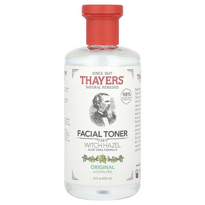 Thayers, Witch Hazel Facial Toner, Alcohol-Free, Original, 12 fl oz (355 ml) | iHerb