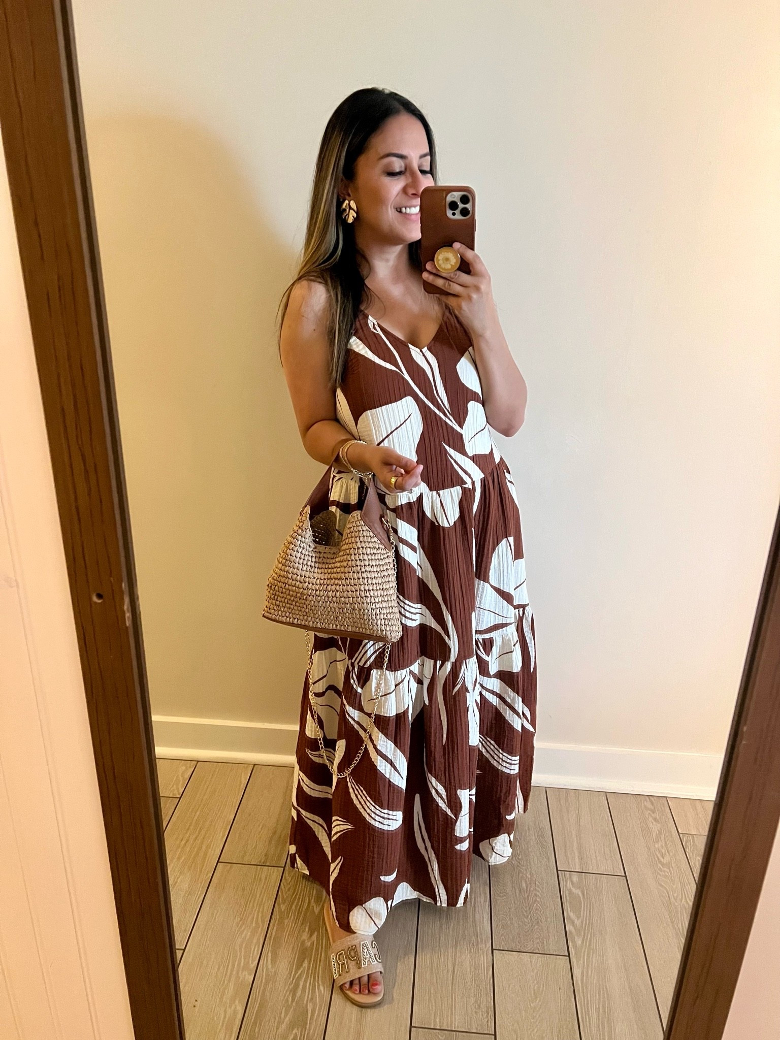 Off to a sunset dinner cruise. Loving this beautiful breezy dress from Target. I sized down to an XS and still have plenty of room. #vacationoutfit

#LTKOver40 #LTKPetite #LTKootd