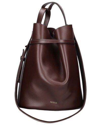 Sigma leather bucket bag - Neous - women | Luisaviaroma | Luisaviaroma