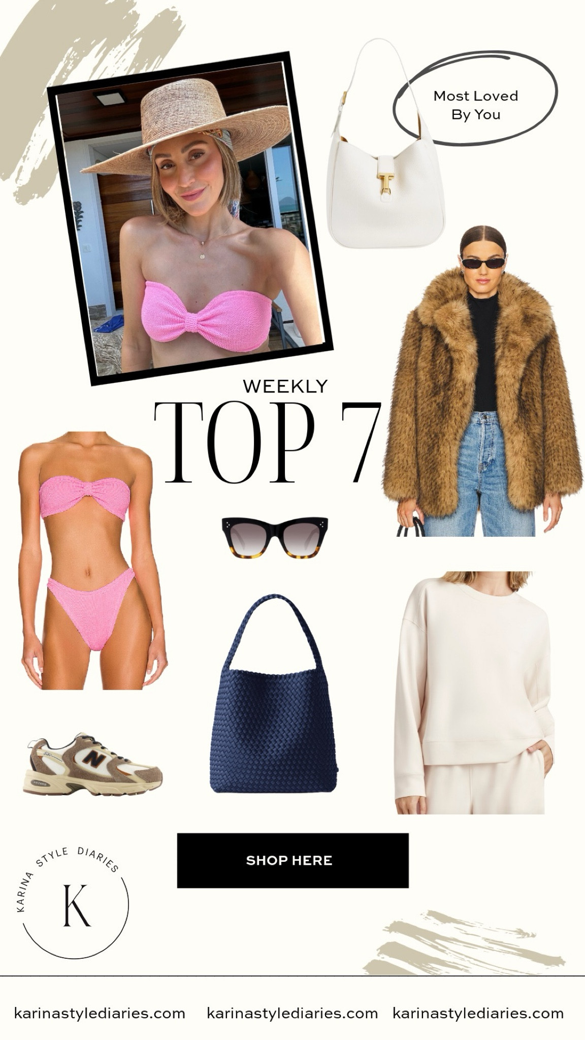 This week’s top picks! This time of year always warrants quite a random assortment of favorites — likely because half of you are shopping for winter and half of you are treating yourself to vacation staples. This bikini was a favorite during my time in Brazil (and has been a go-to for years now!) I’m also loving this woven tote bag and these sunglasses…  

#LTKShoeCrush #LTKSwim #LTKItBag