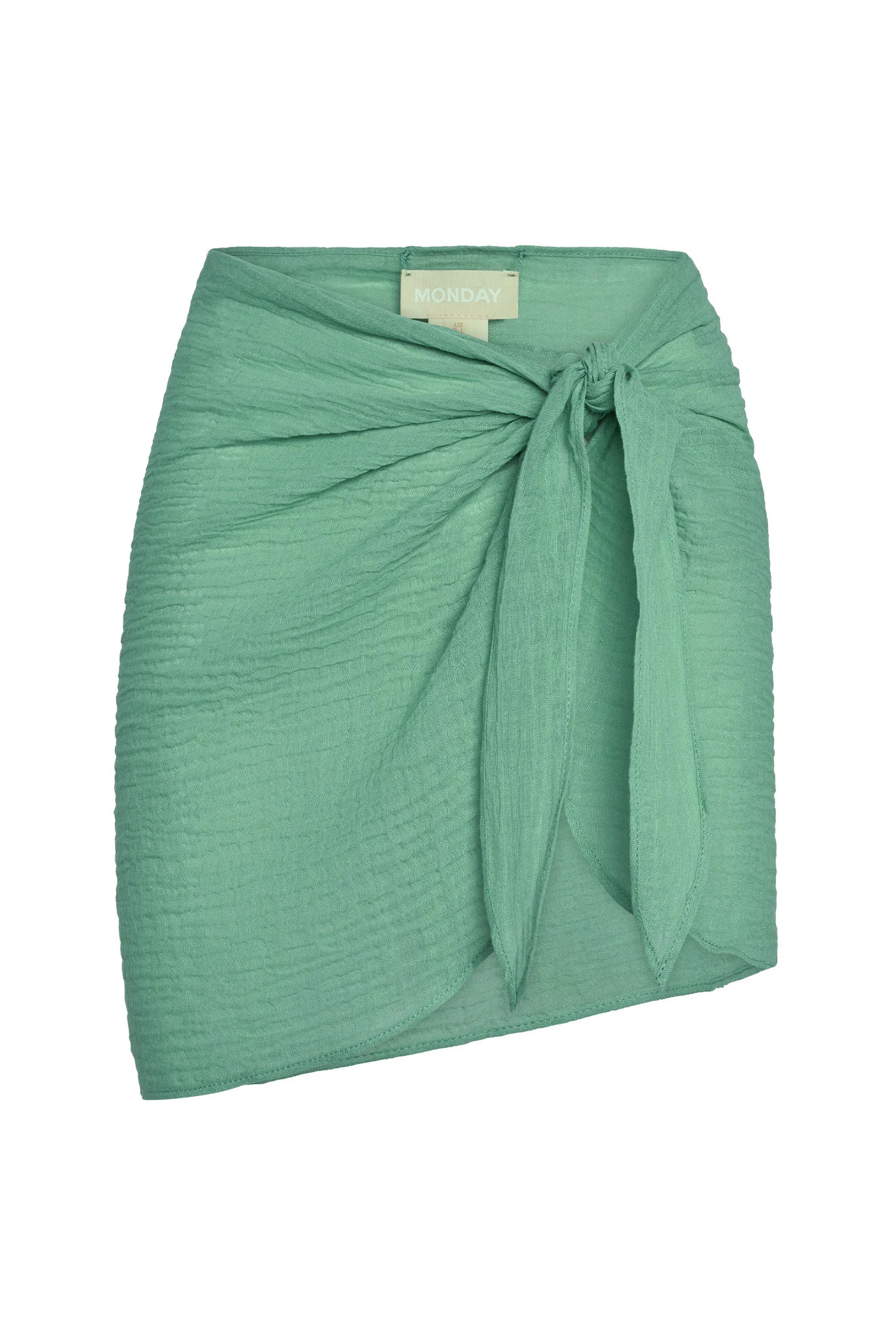 South Beach Sarong - Pond Crinkle Linen | Monday Swimwear