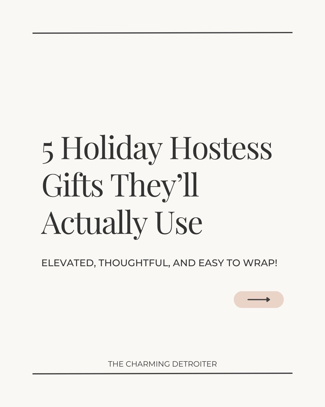 Here are five holiday hostess gifts that feel elevated but still practical. I love gifting items that can be enjoyed long after the party ends, and these are staples I reach for year after year. From luxury candles to gourmet pantry favorites, these make holiday hosting feel a little more special.

If you need a quick but thoughtful last-minute idea, any of these would be perfect. Save this for your next gathering or gifting moment this season!

#holidayhostessgifts #hostessgiftideas #holidaygifting #luxurygifts #holidayentertaining #wintergifting #giftguide2025 #elevatedliving #holidayinspo #giftsforher #holidayseasonideas #hostessgifts #giftinspiration #cozystyle #lifestyleinspo

#LTKSeasonal #LTKGiftGuide #LTKHoliday