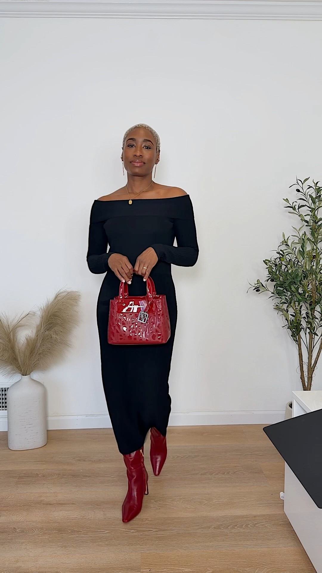 Date night outfit. Dress is snug on top to keep dress in place off the shoulders. Loose in mid section and snug on bottom  

#LTKOver40