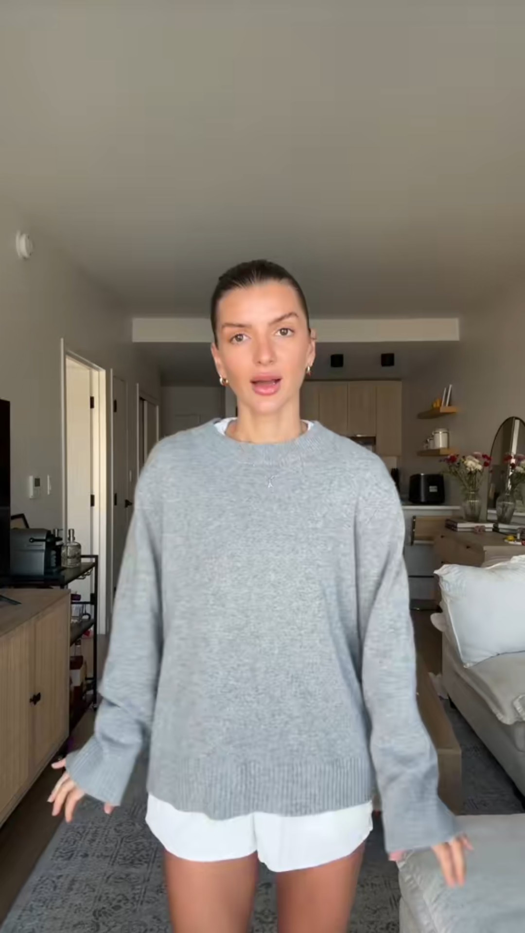 Ootd deets! Sized up in the sweater. Boots and white top I got my true size 

#LTKSeasonal #LTKFindsUnder100 #LTKStyleTip