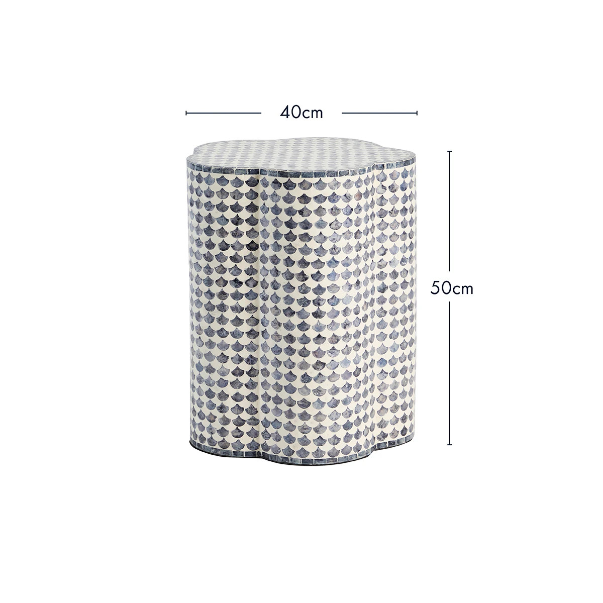 Ada Rose Capiz Side Table [MUSLADRCT26] | Pillow Talk AU
