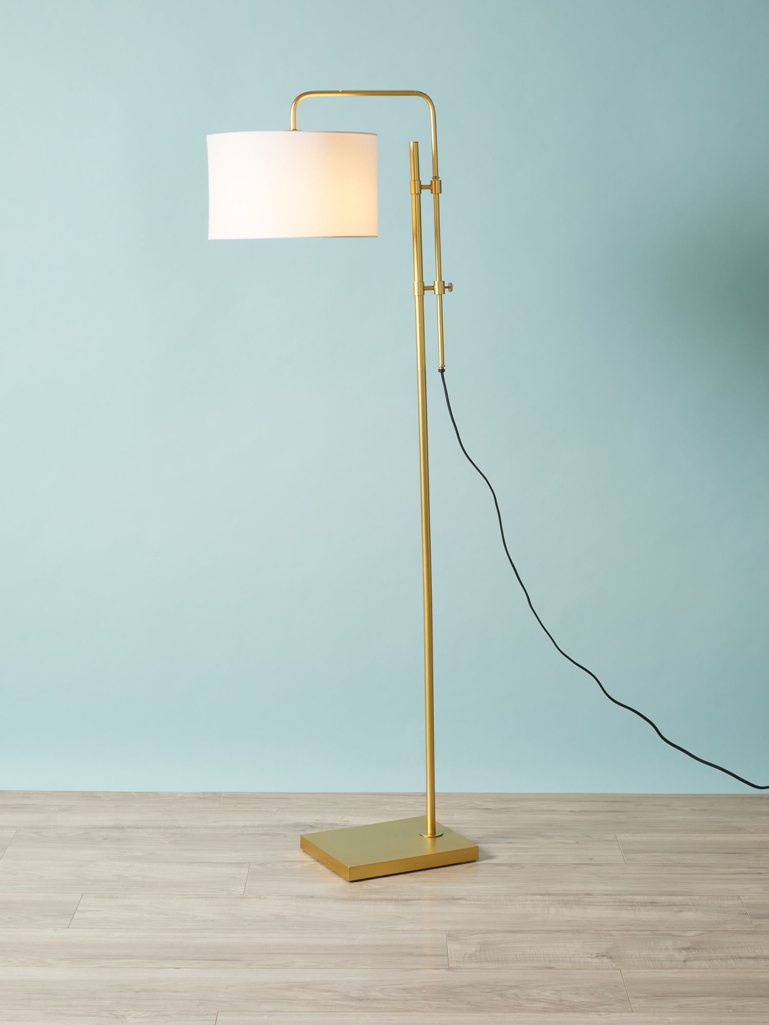 62in Metal Idra Floor Lamp | Living Room | HomeGoods | HomeGoods